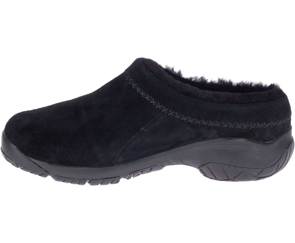 Merrell Slip Ons Black - Encore Ice 4 Wide Width - Womens 60BCKXMRP